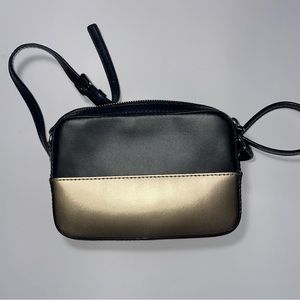 Kate Spade Crossbody Small Purse Black/Gold New York